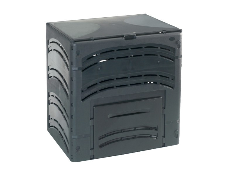 [COM-350-2P] Composteur 350 L noir — 2 portes