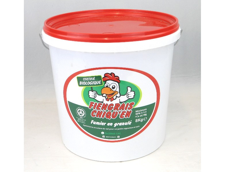 [ENG-CHI-8KG] Engrais organique Chicken Chit 8 kg